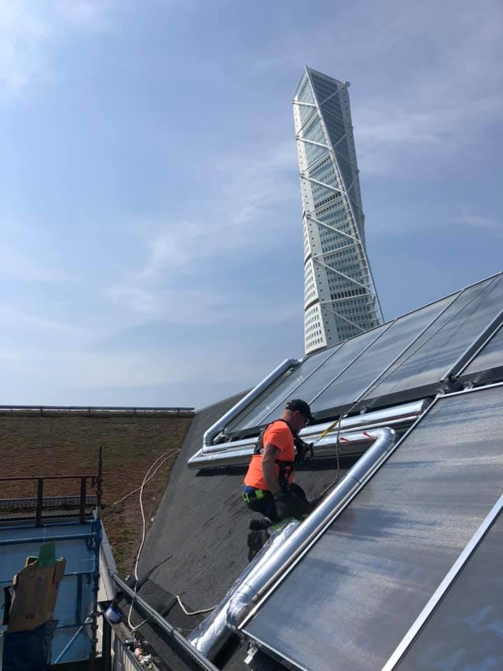 rorisolering-solvarmeanlaggning-pa-tak